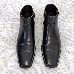 Unlisted by Kenneth Cole Ankle Boots, Black, Size 11